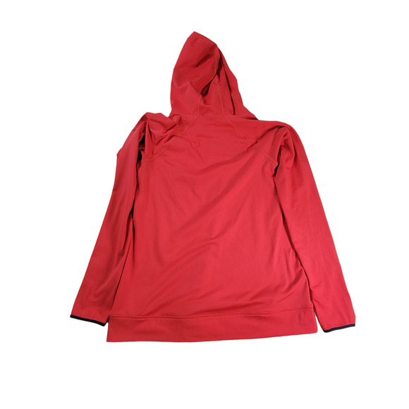 Nike Pro‎ Womens Size Large Pullover Pink Activewear Dri-Fit Hoodie Thumb Holes - Picture 3 of 9